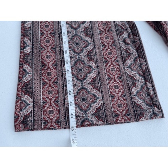 Polly Esther Jumpsuit Wide Leg Bohemian Print Spaghetti Strap Size S - Picture 4 of 6